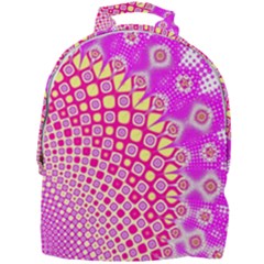 Digital Arts Fractals Futuristic Pink Mini Full Print Backpack by Nexatart