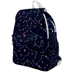 Space Wallpapers Top Flap Backpack by Nexatart