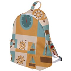 Nautical Elements Collection The Plain Backpack by Vaneshart