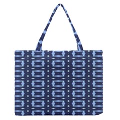 Digital Boxes Zipper Medium Tote Bag by Sparkle