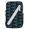 Digital Triangles Belt Pouch Bag (Small) View1