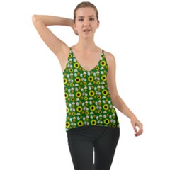 Hawaii Ghost Green Chiffon Cami by snowwhitegirl