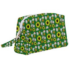 Hawaii Ghost Green Wristlet Pouch Bag (large) by snowwhitegirl