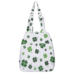 St Patricks Day Pattern Center Zip Backpack by Valentinaart