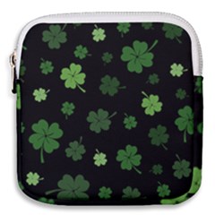 St Patricks Day Mini Square Pouch by Valentinaart