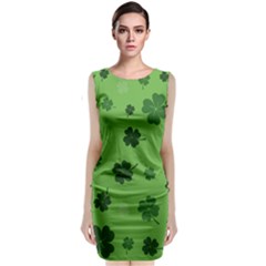 St Patricks Day Classic Sleeveless Midi Dress by Valentinaart