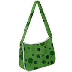 St Patricks Day Zip Up Shoulder Bag by Valentinaart