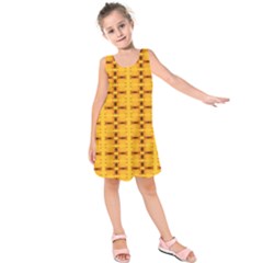 Digital Illusion Kids  Sleeveless Dress by Sparkle