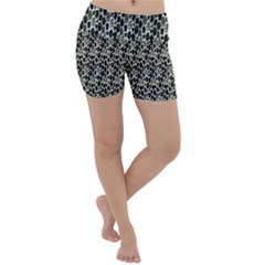 Digital Illusion Lightweight Velour Yoga Shorts by Sparkle