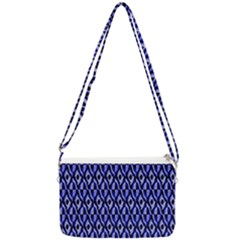 Blue Diamonds Double Gusset Crossbody Bag by Sparkle