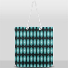 Mandala Pattern Full Print Rope Handle Tote (large) by Sparkle