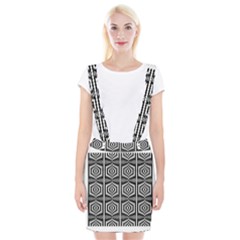 Optical Illusion Braces Suspender Skirt by Sparkle