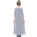 Digital Stars Kids  Quarter Sleeve Maxi Dress View2