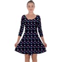 Animalsss Quarter Sleeve Skater Dress View1