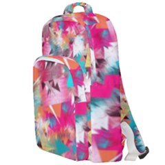 Color Pieces Double Compartment Backpack by Sparkle