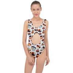 Gems Center Cut Out Swimsuit by Sparkle