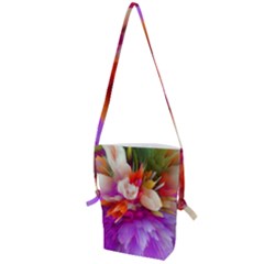 Poppy Flower Folding Shoulder Bag by Sparkle