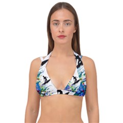 Nature Surfing Double Strap Halter Bikini Top by Sparkle