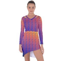 Animal Paws Asymmetric Cut-out Shift Dress by Sparkle