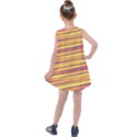 Colorful Strips Kids  Summer Dress View2