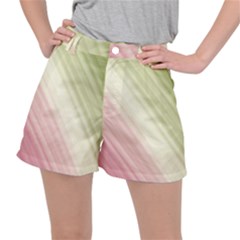 Pink Green Ripstop Shorts by Sparkle