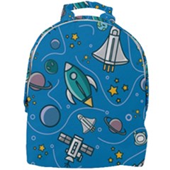 About Space Seamless Pattern Mini Full Print Backpack by Vaneshart