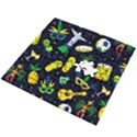 Seamless Brazilian Carnival Pattern With Musical Instruments Wooden Puzzle Square View2