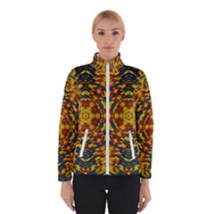 Yuppie And Hippie Art With Some Bohemian Style In Winter Jacket by pepitasart