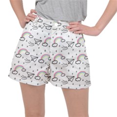 Cute Art Print Pattern Ripstop Shorts by Vaneshart