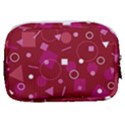 Lesbian Pride Flag Retro Shapes Pattern Make Up Pouch (Small) View2