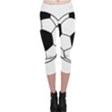 Soccer Lovers Gift Capri Leggings  View1