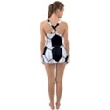 Soccer Lovers Gift Ruffle Top Dress Swimsuit View2