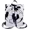 Soccer Lovers Gift Flap Top Backpack View3