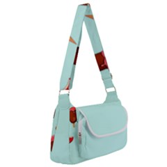 Ice Cream Pattern, Light Blue Background Multipack Bag by Casemiro