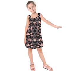 Shiny Hearts Kids  Sleeveless Dress by Sparkle