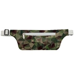 Abstract Vector Military Camouflage Background Active Waist Bag by Vaneshart