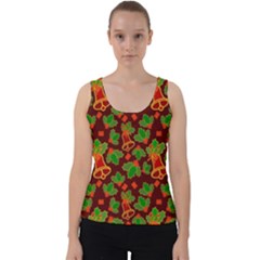 Illustration-christmas-default Velvet Tank Top by Vaneshart