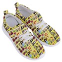 Kawaiicollagepattern3 Women s Velcro Strap Shoes View3