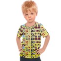 Kawaiicollagepattern3 Kids  Sports Tee View1