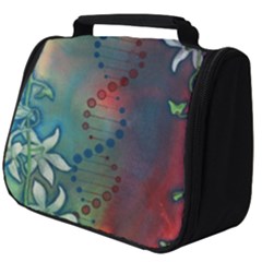 Flower Dna Full Print Travel Pouch (big) by RobLilly