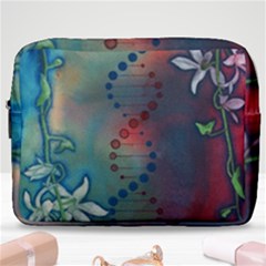 Flower Dna Make Up Pouch (large) by RobLilly