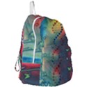 Flower Dna Foldable Lightweight Backpack View3