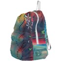 Flower Dna Foldable Lightweight Backpack View4