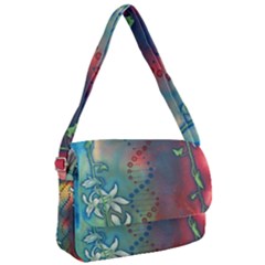 Flower Dna Courier Bag by RobLilly