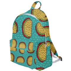 Taco Drawing Background Mexican Fast Food Pattern The Plain Backpack by BangZart