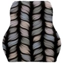 Seamless pattern with interweaving braids Car Seat Velour Cushion  View1