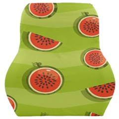 Seamless Background With Watermelon Slices Car Seat Back Cushion  by BangZart