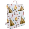 Cute cartoon native american seamless pattern Flap Top Backpack View2