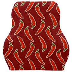 Chili Pattern Red Car Seat Velour Cushion  by BangZart