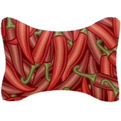 Seamless Chili Pepper Pattern Seat Head Rest Cushion by BangZart